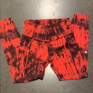 Lululemon Fast and Free reflective leggings